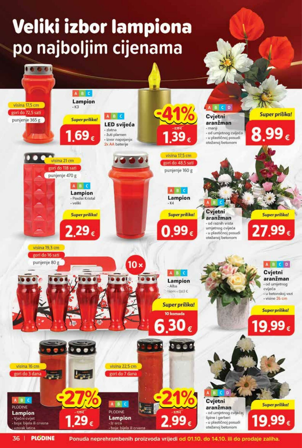 Katalog Plodine 01.10.2025 - 07.10.2025