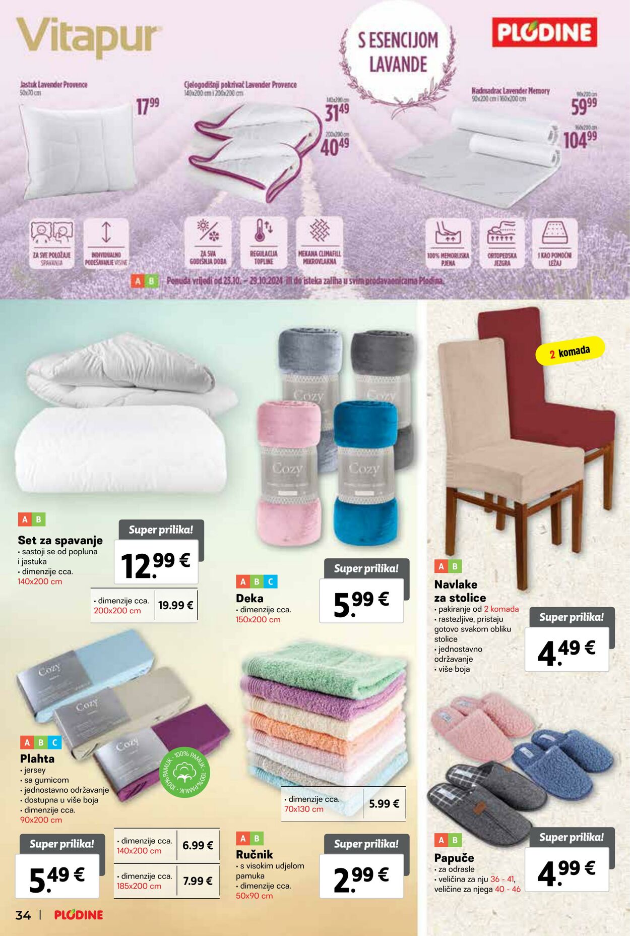 Katalog Plodine 23.10.2024 - 29.10.2024