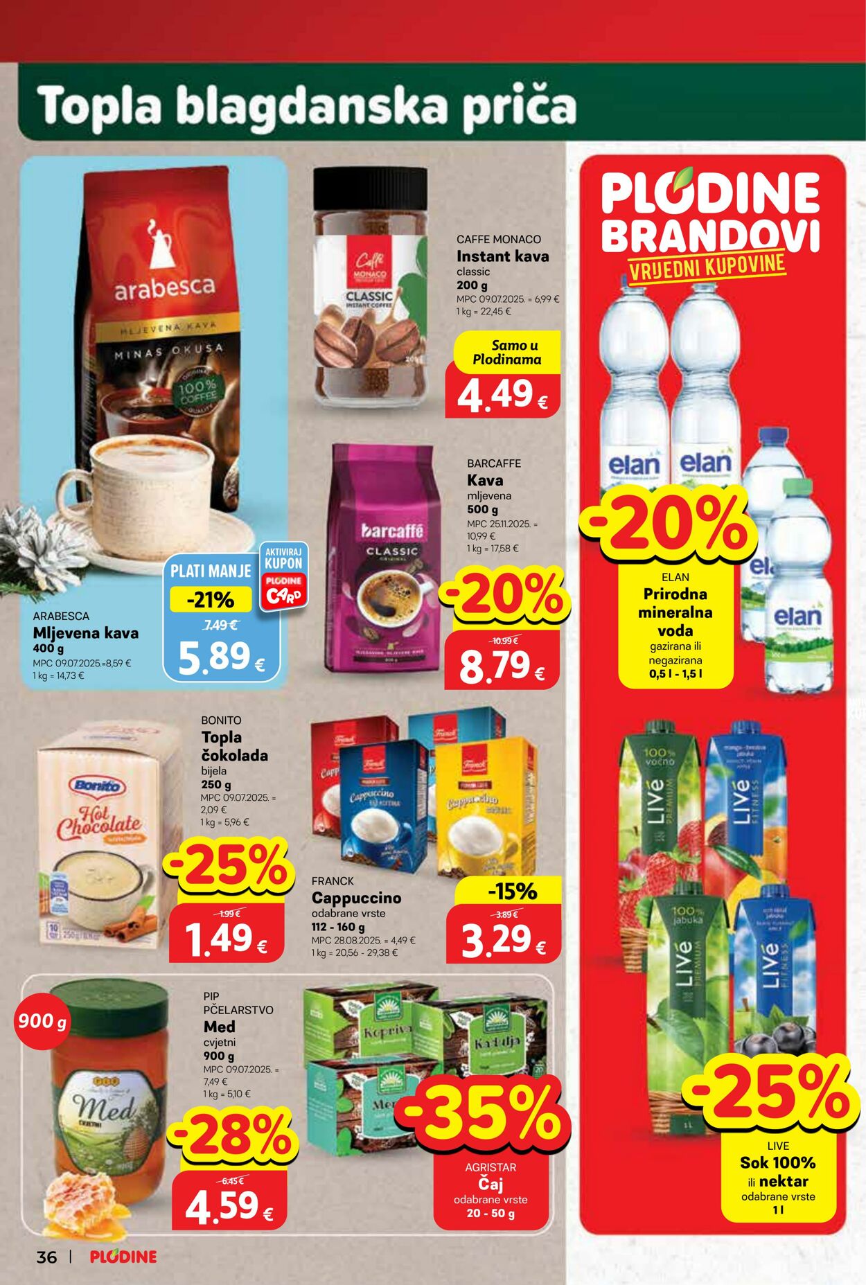 Katalog Plodine 01.12.2025 - 09.12.2025