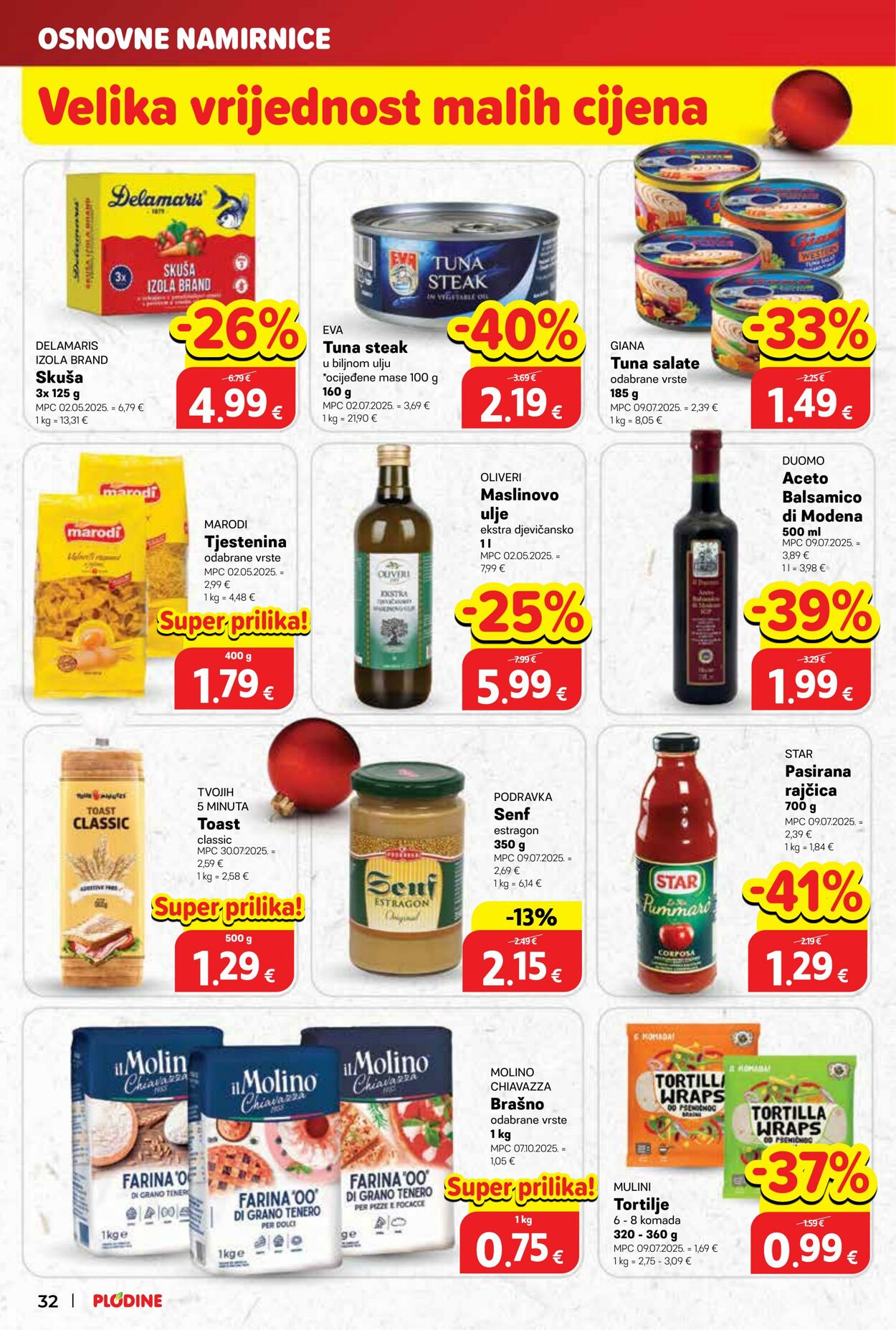 Katalog Plodine 01.12.2025 - 09.12.2025