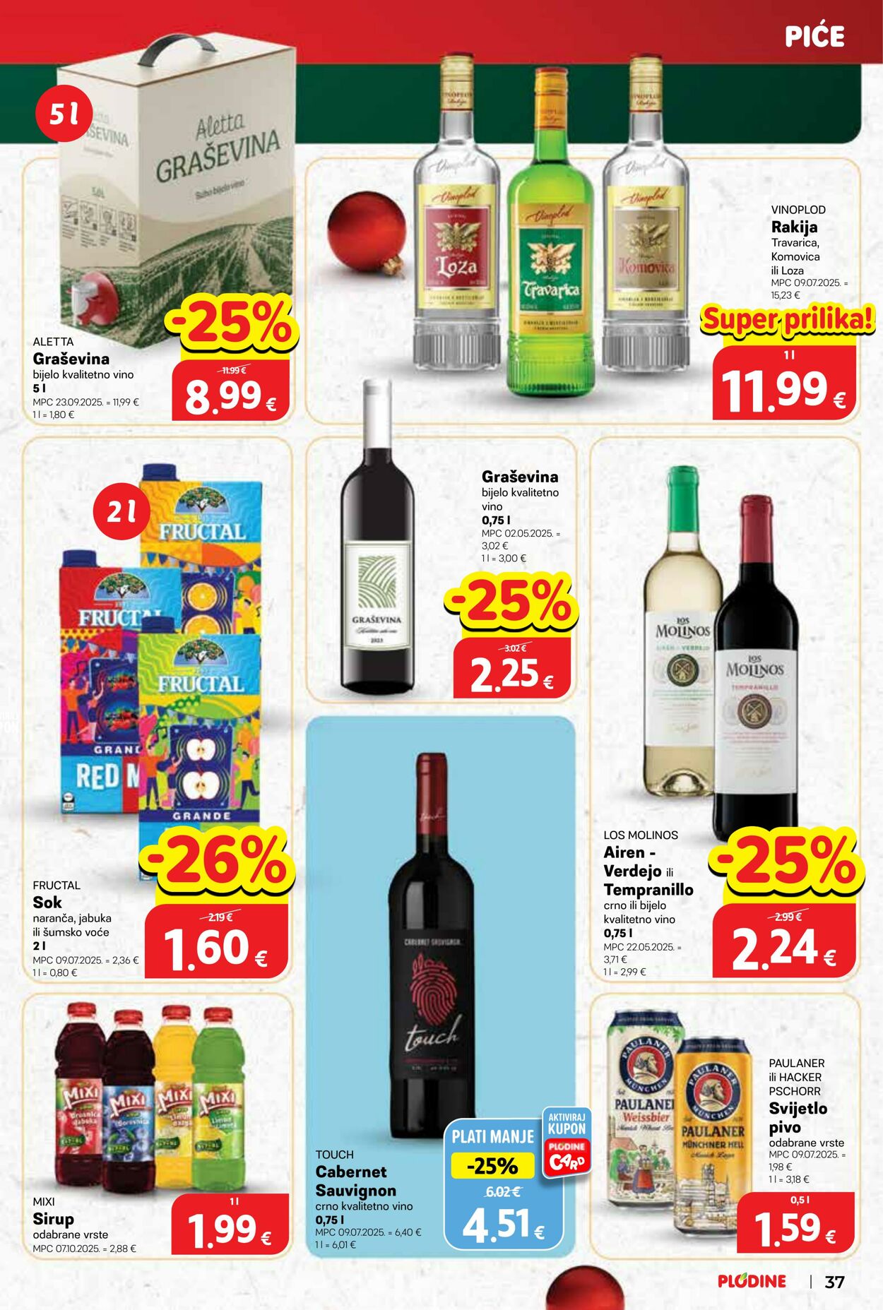 Katalog Plodine 01.12.2025 - 09.12.2025