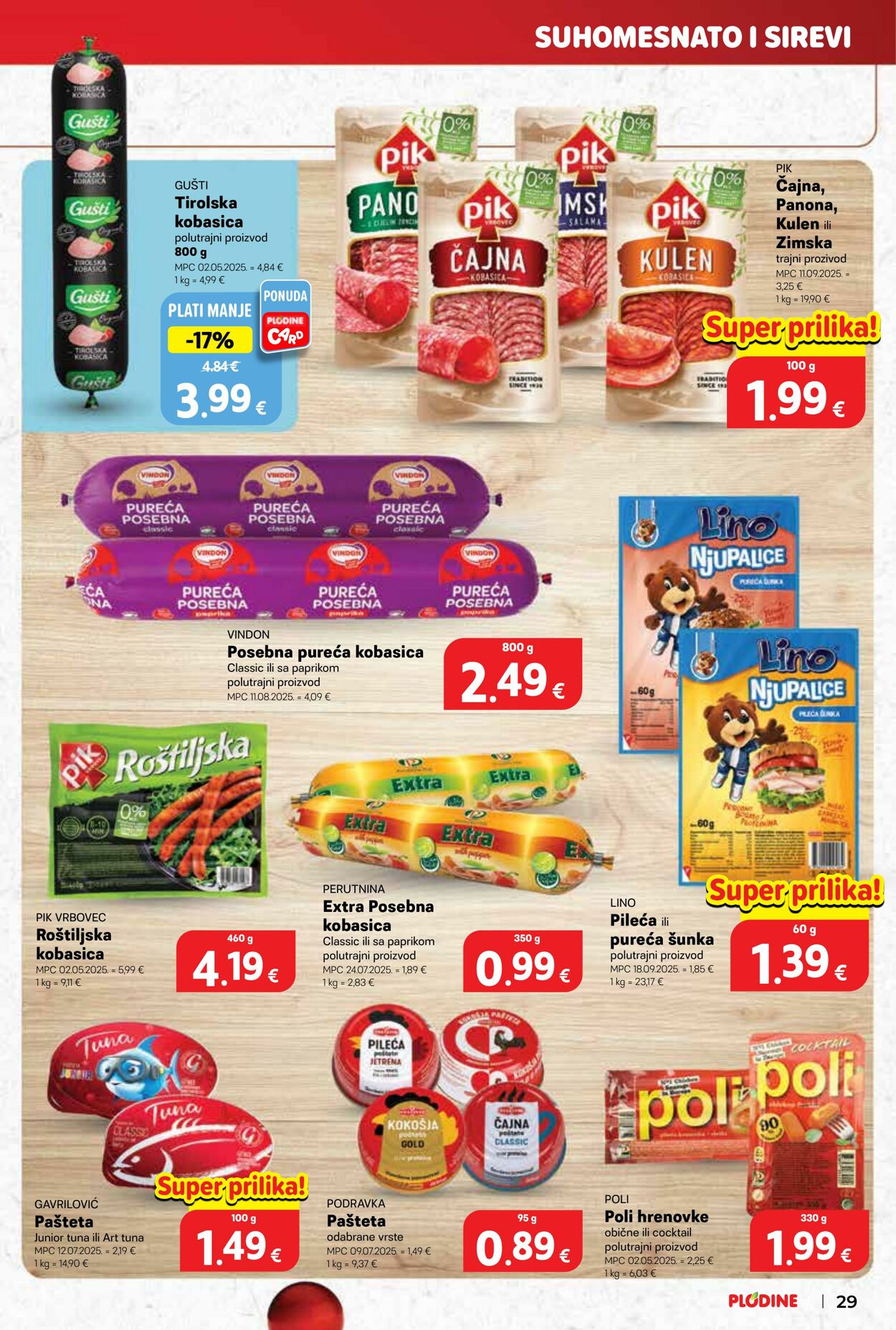 Katalog Plodine 01.12.2025 - 09.12.2025