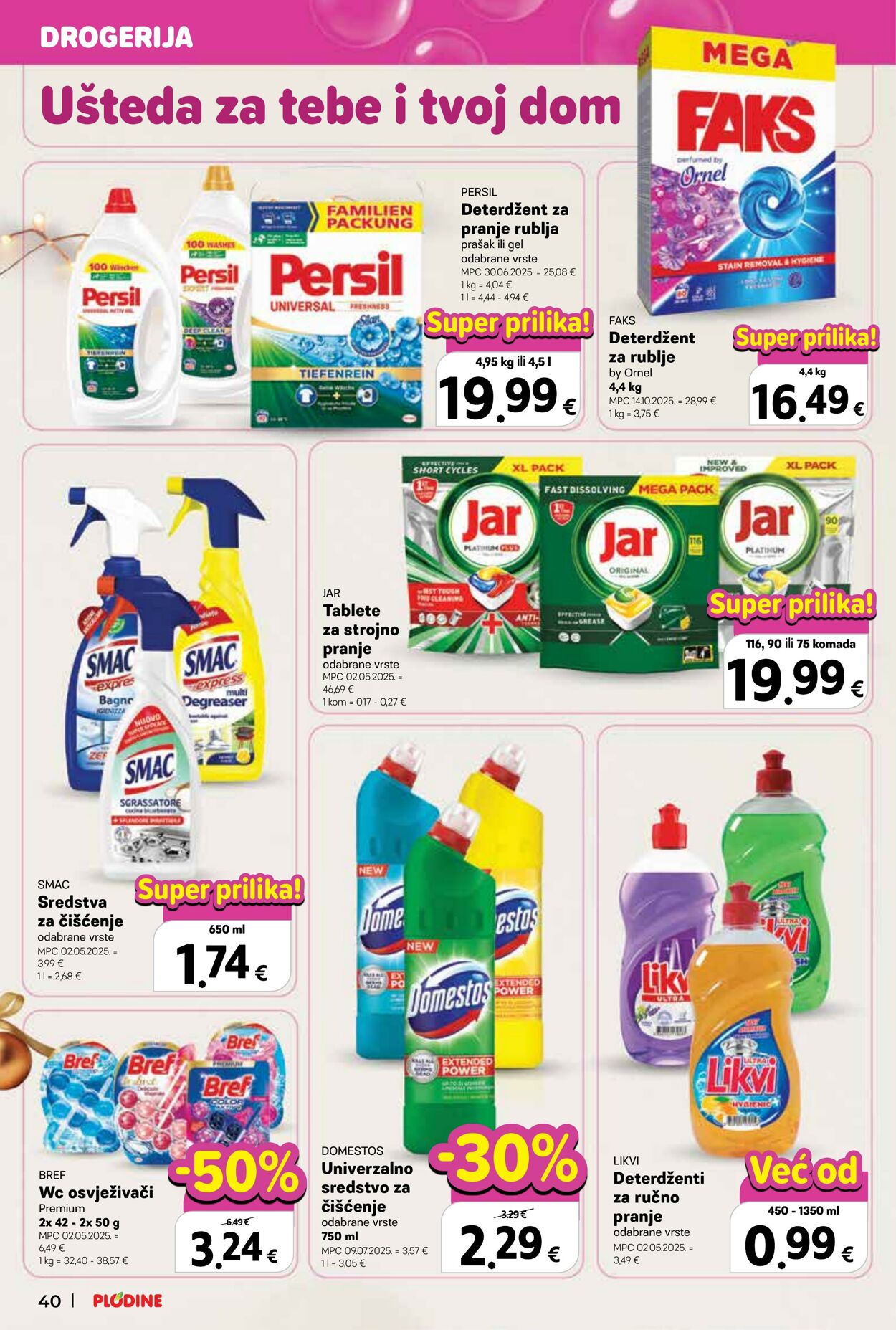 Katalog Plodine 01.12.2025 - 09.12.2025