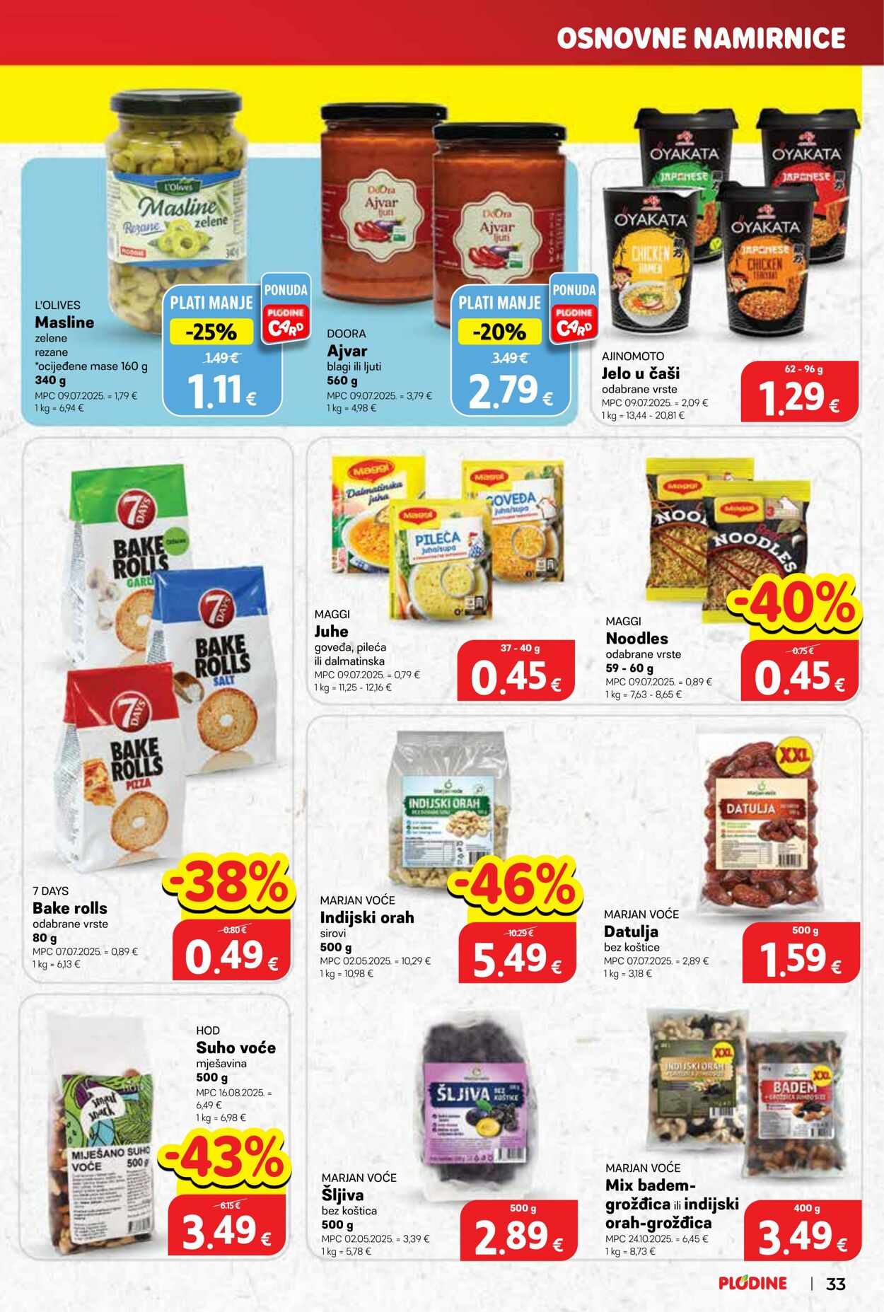 Katalog Plodine 01.12.2025 - 09.12.2025