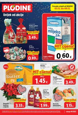 Katalog Plodine 01.12.2025 - 09.12.2025