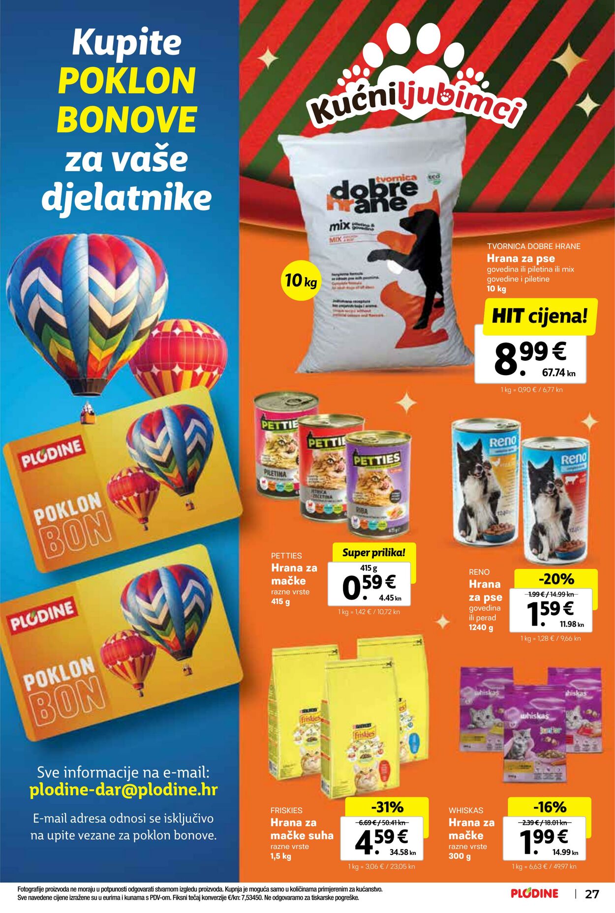 Katalog Plodine 22.11.2023 - 28.11.2023