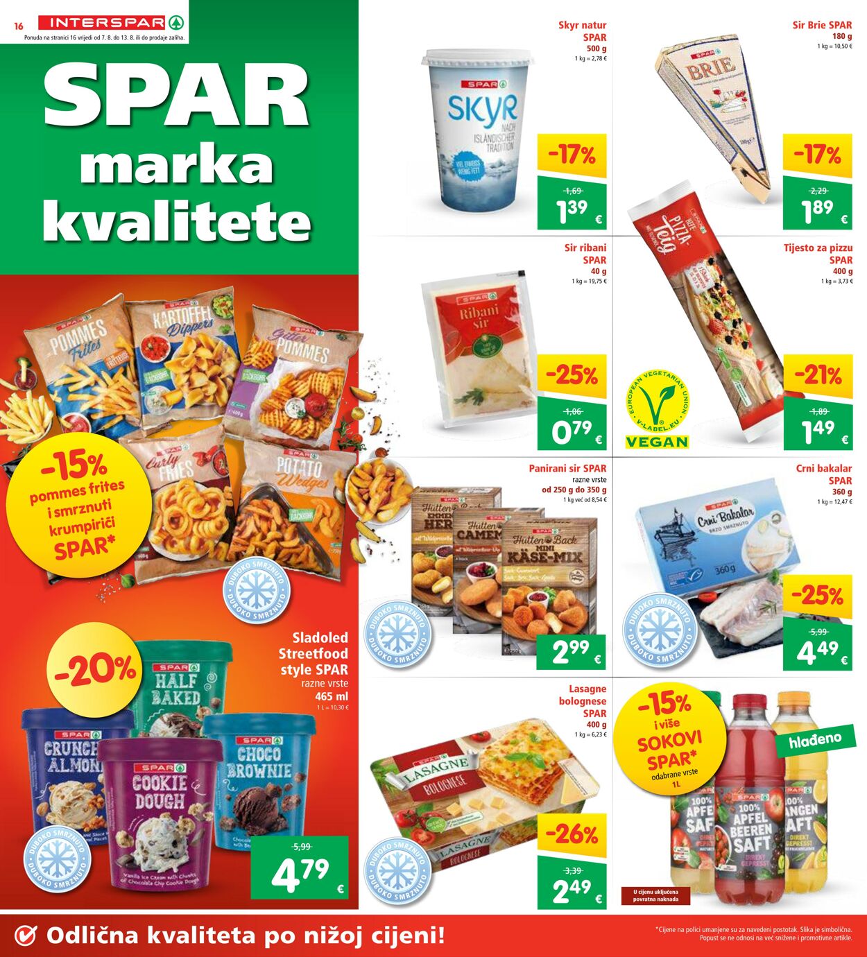 Katalog Spar 07.08.2024 - 13.08.2024