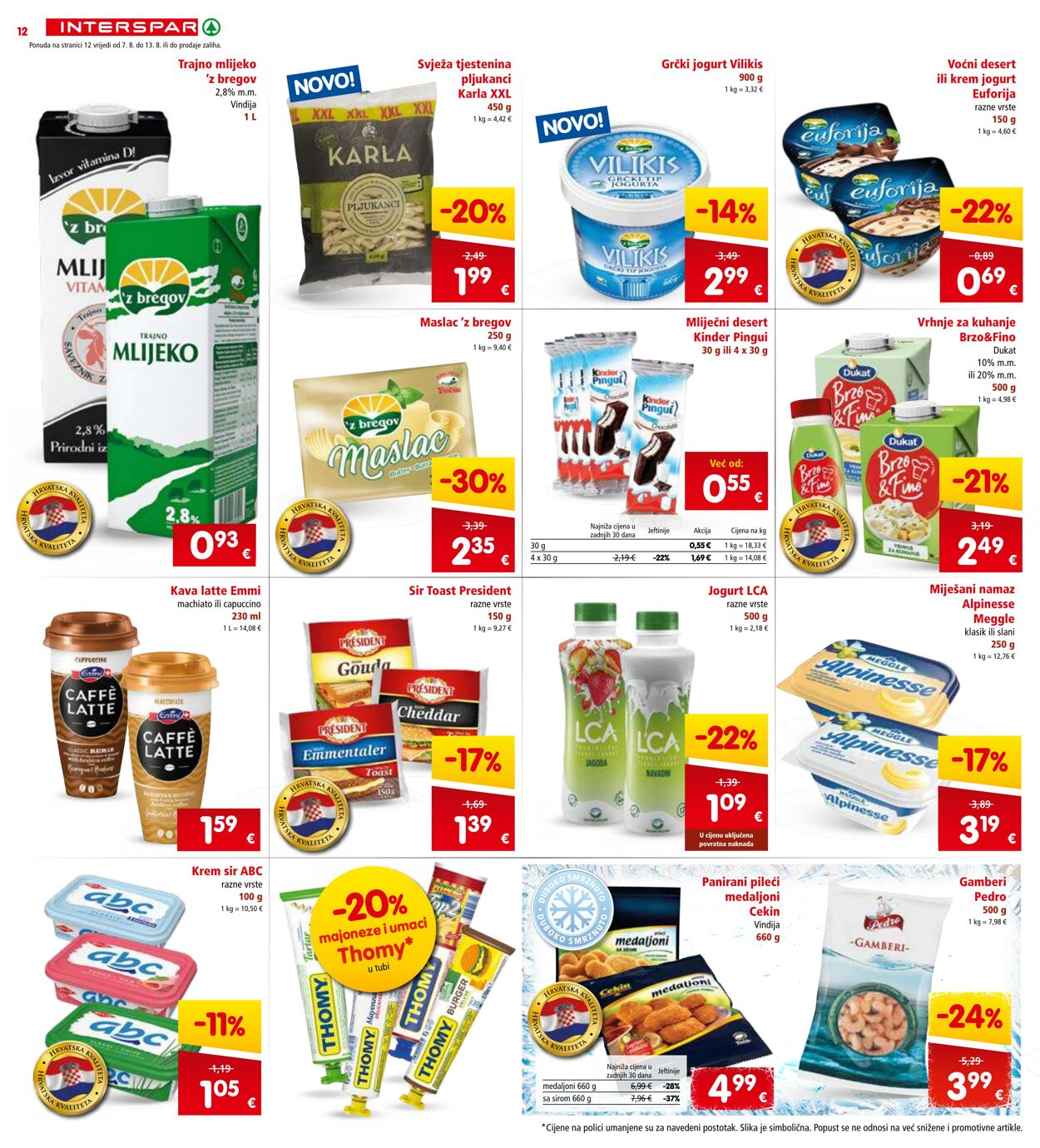 Katalog Spar 07.08.2024 - 13.08.2024