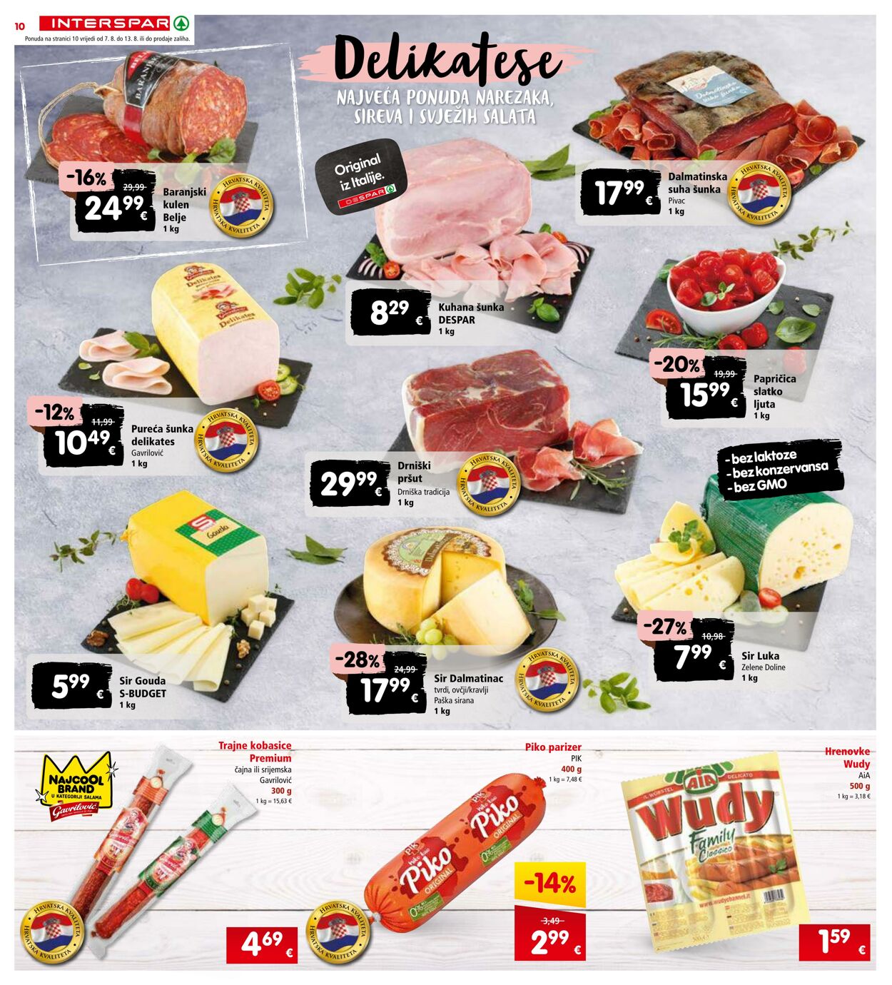 Katalog Spar 07.08.2024 - 13.08.2024