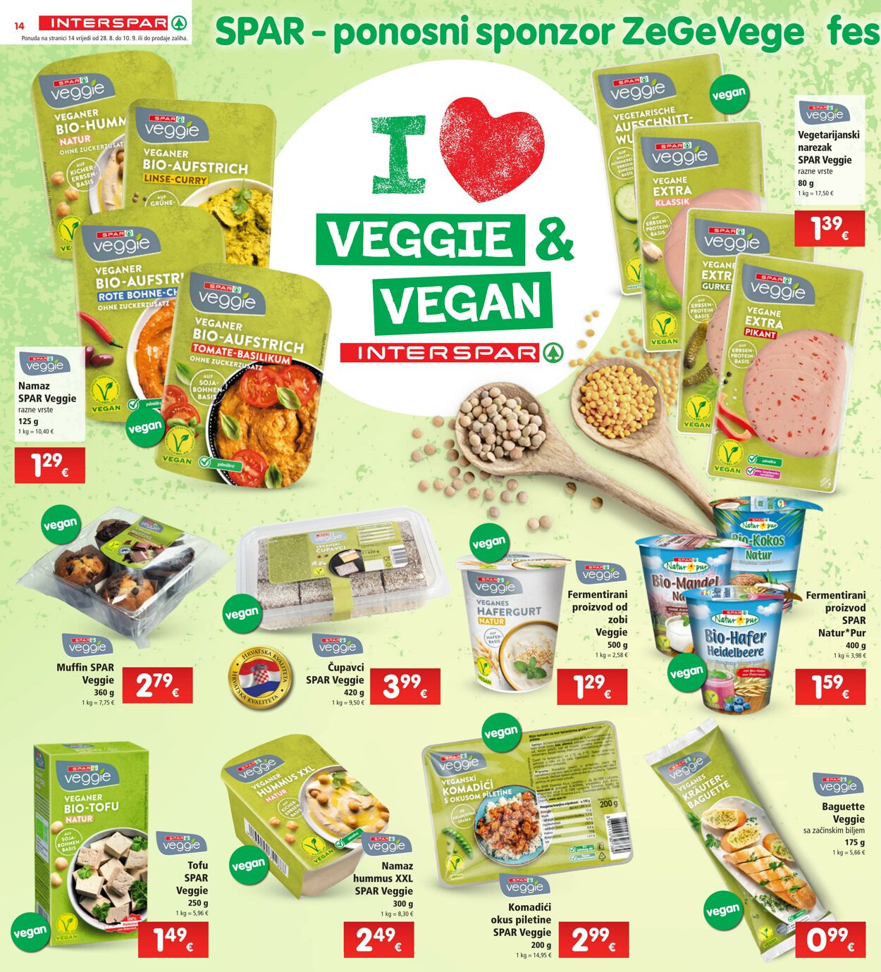 Katalog Spar 28.08.2024 - 04.09.2024