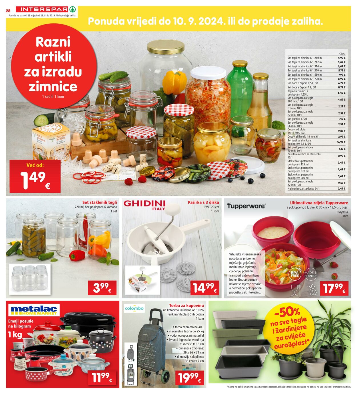 Katalog Spar 28.08.2024 - 04.09.2024