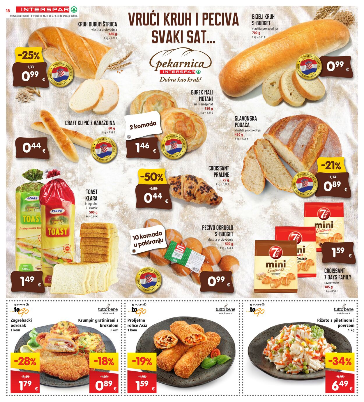 Katalog Spar 28.08.2024 - 04.09.2024