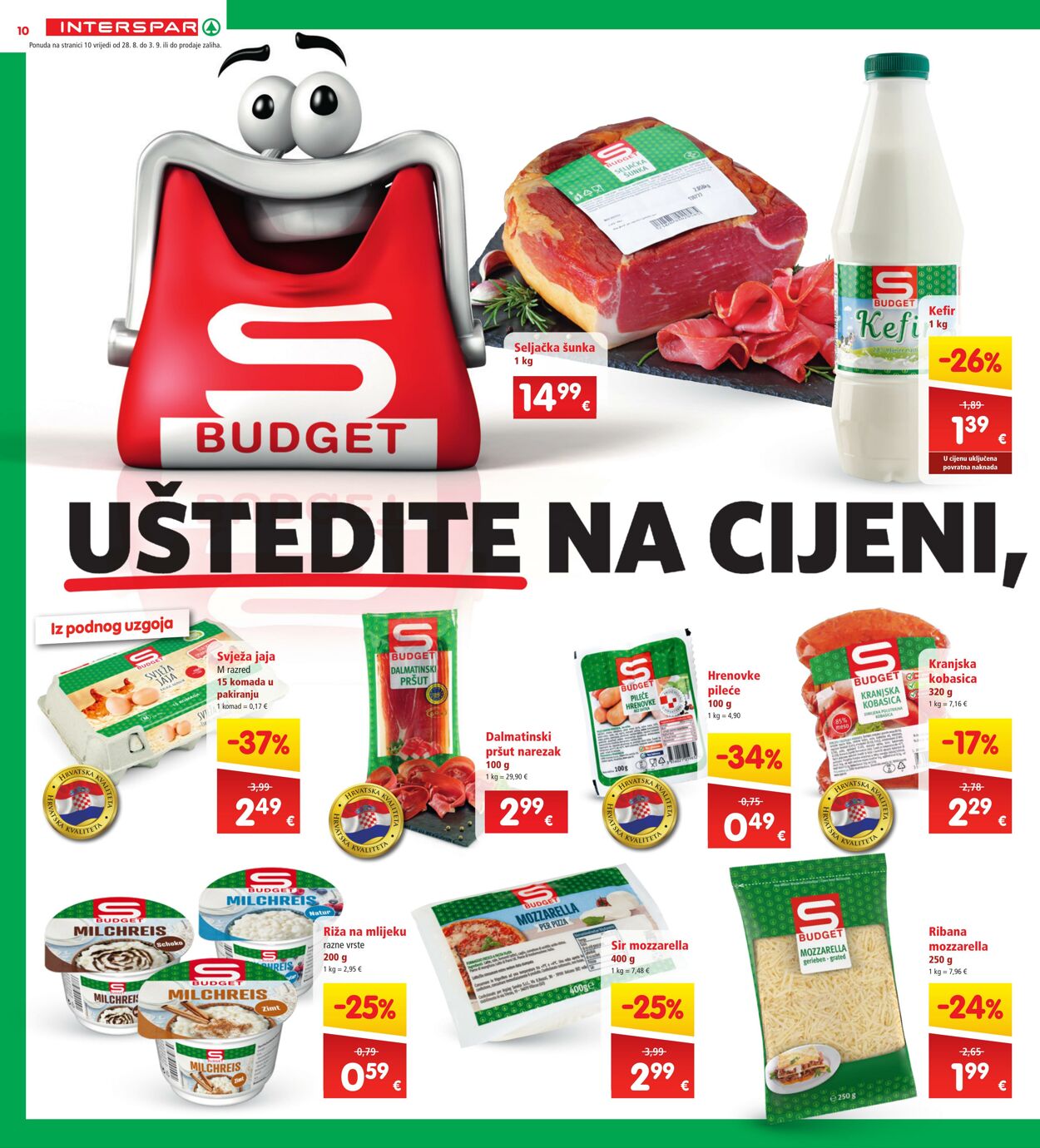 Katalog Spar 28.08.2024 - 04.09.2024