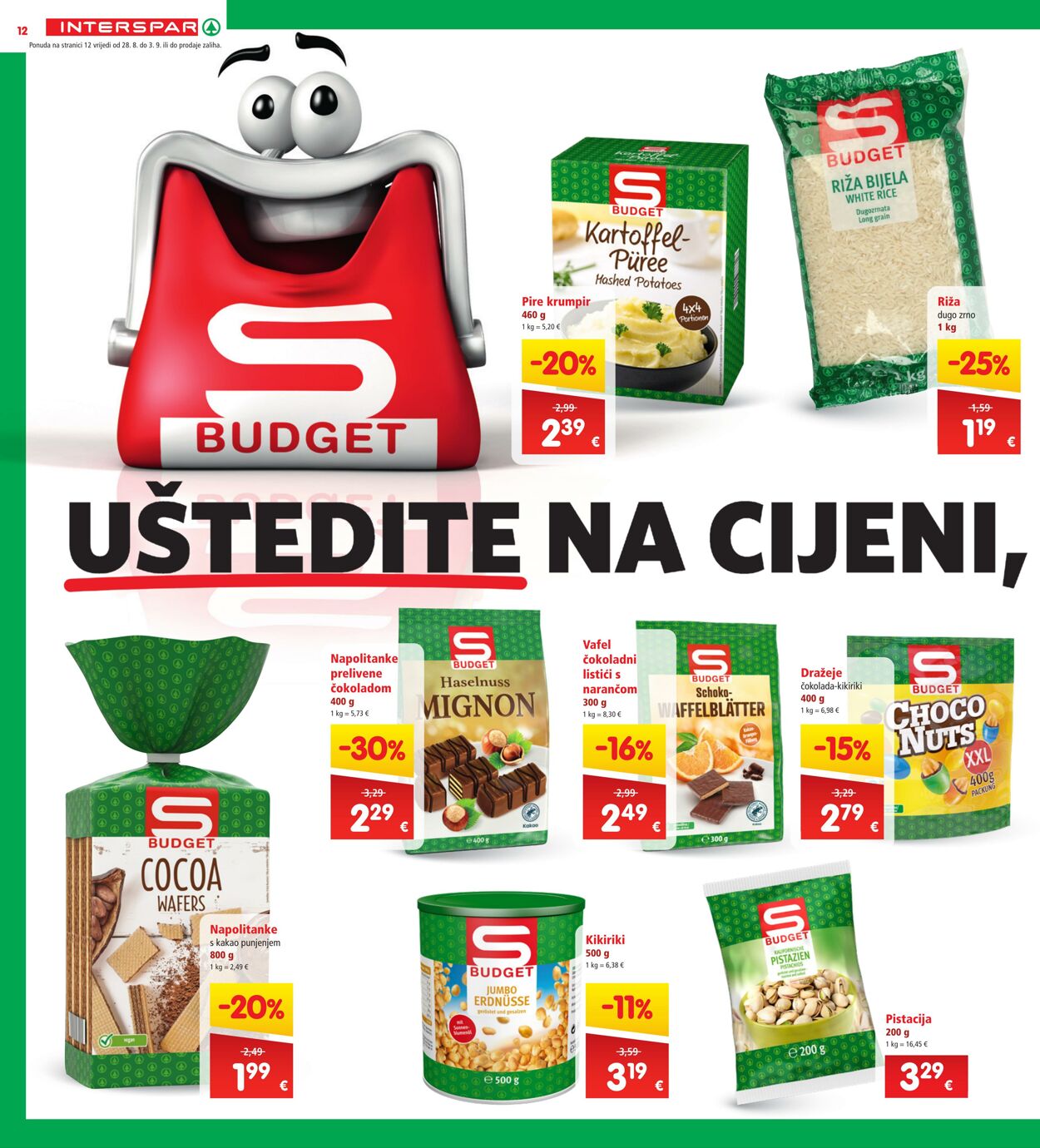 Katalog Spar 28.08.2024 - 04.09.2024