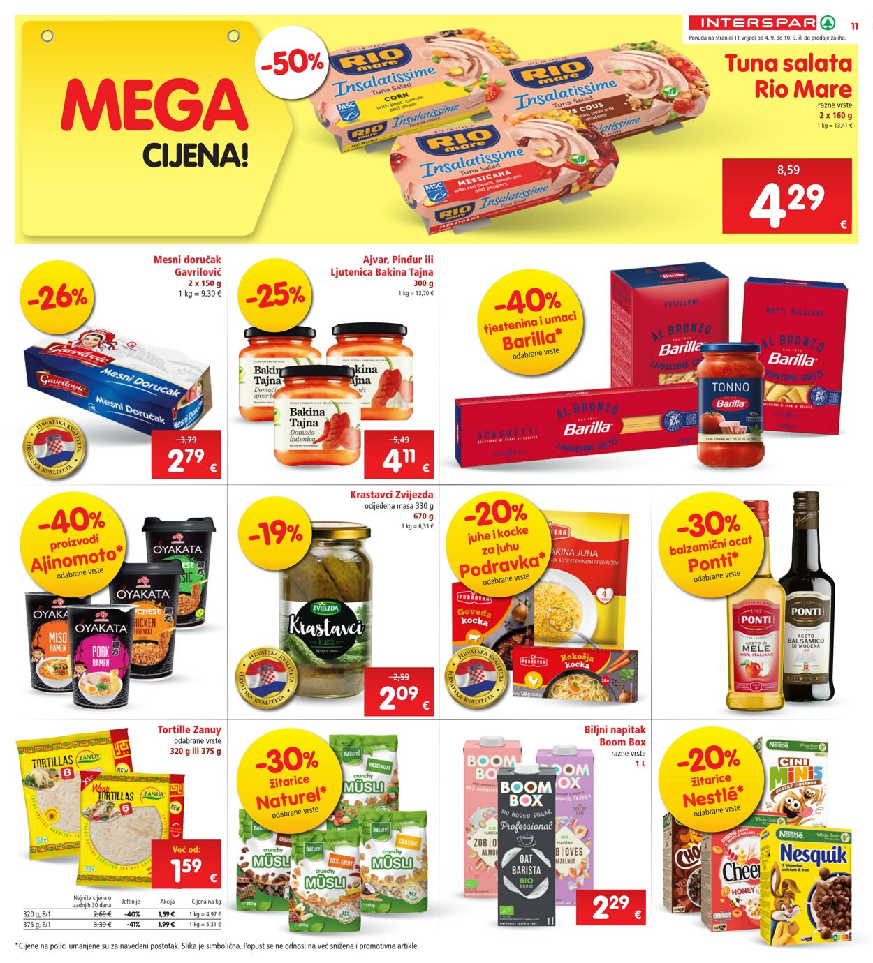 Katalog Spar 05.09.2024 - 11.09.2024