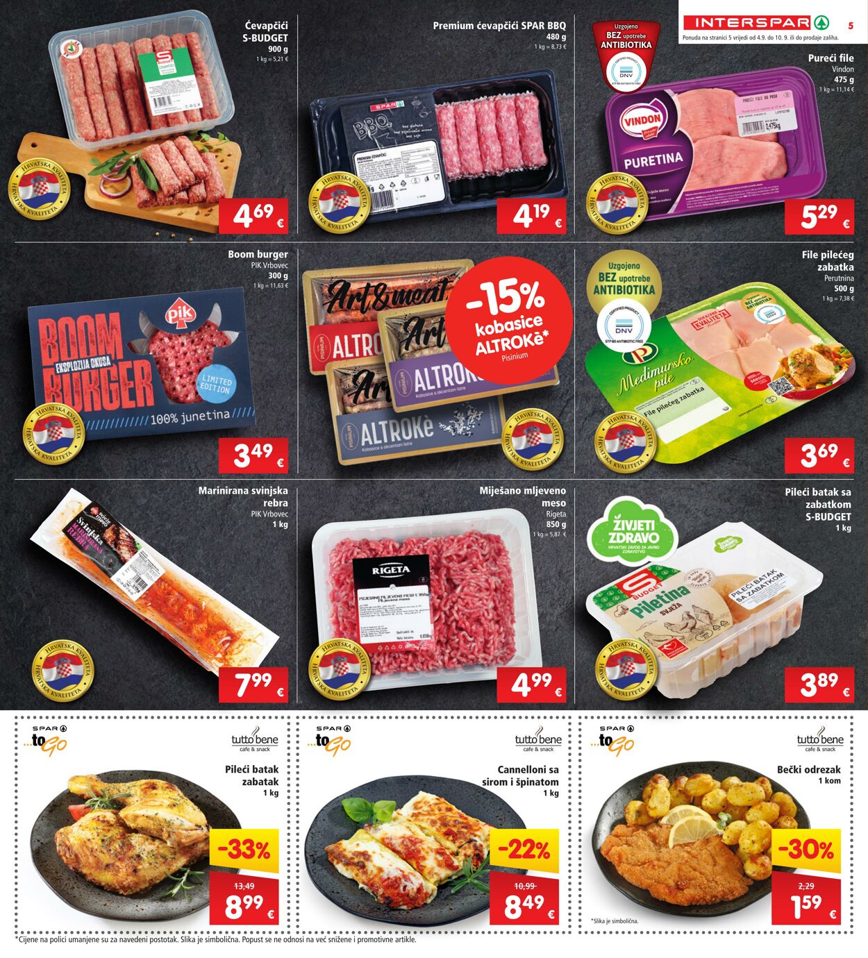 Katalog Spar 05.09.2024 - 11.09.2024