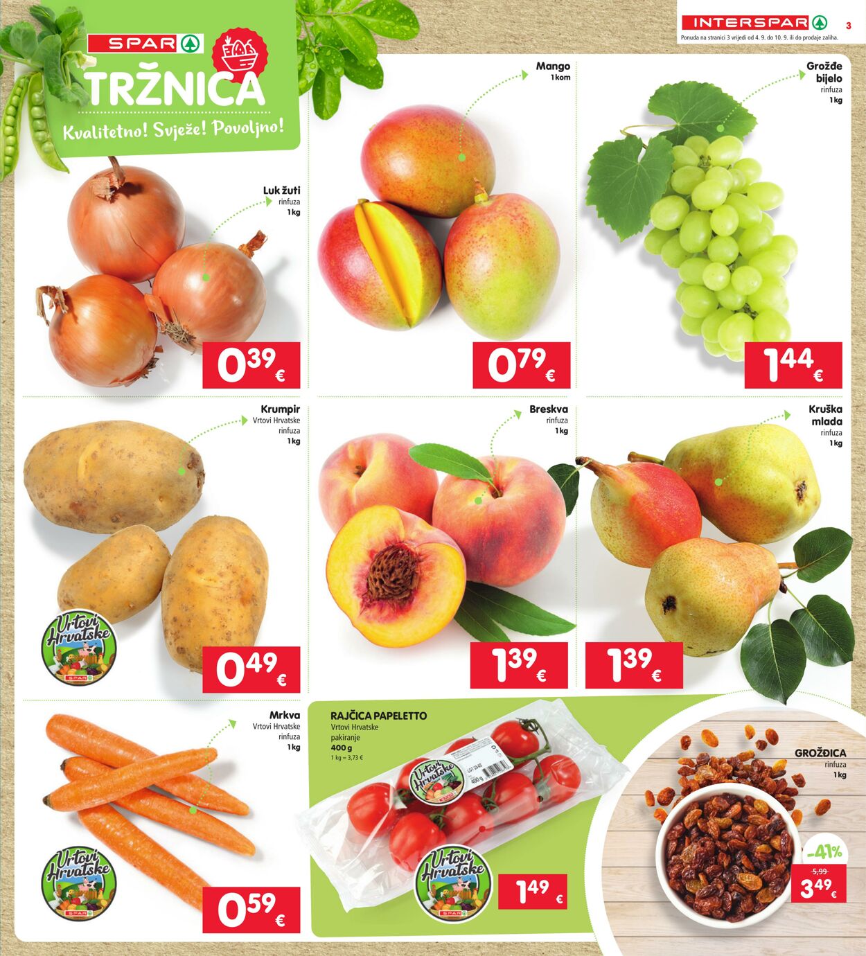 Katalog Spar 05.09.2024 - 11.09.2024