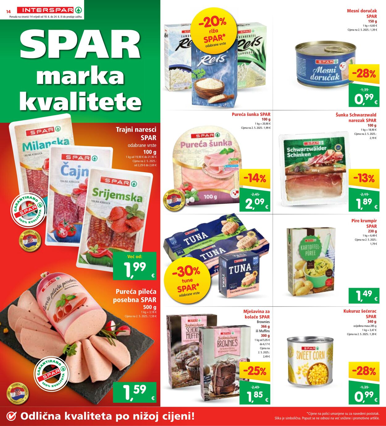 Katalog Spar 18.06.2025 - 24.06.2025