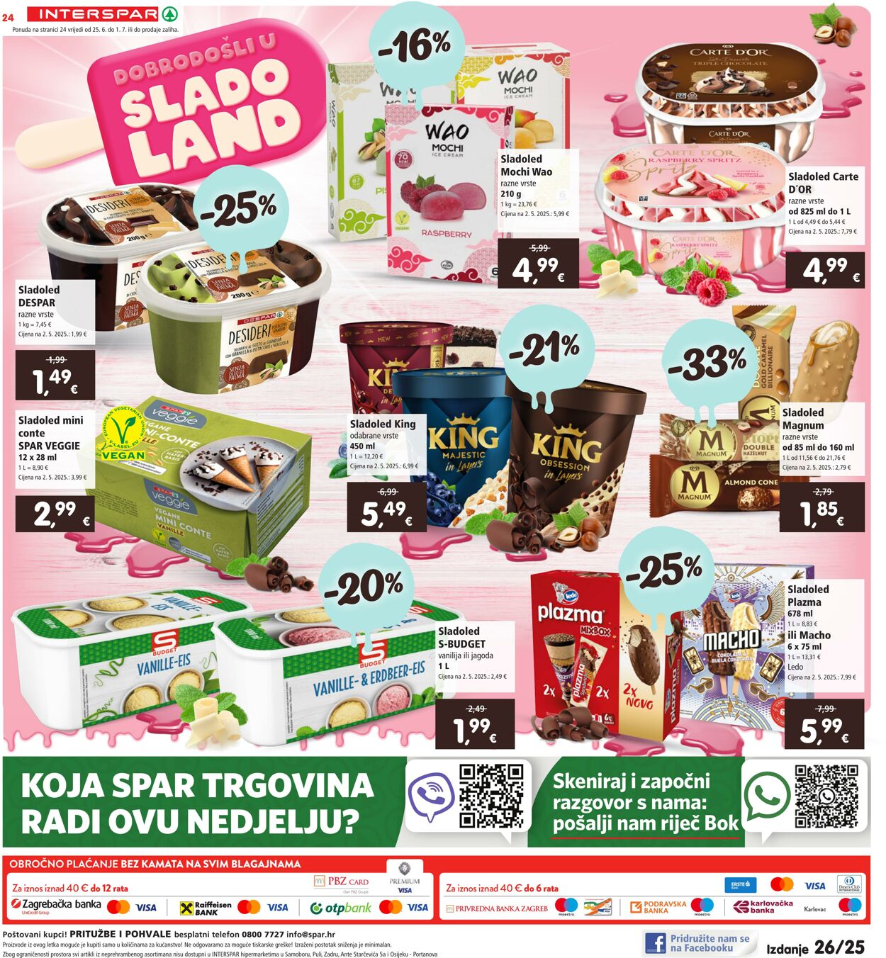 Katalog Spar 25.06.2025 - 01.07.2025