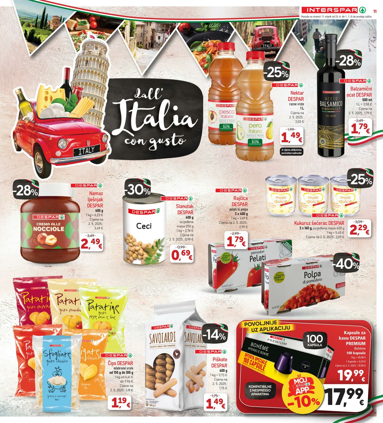 Katalog Spar 25.06.2025 - 01.07.2025