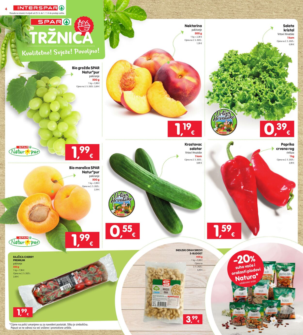 Katalog Spar 25.06.2025 - 01.07.2025