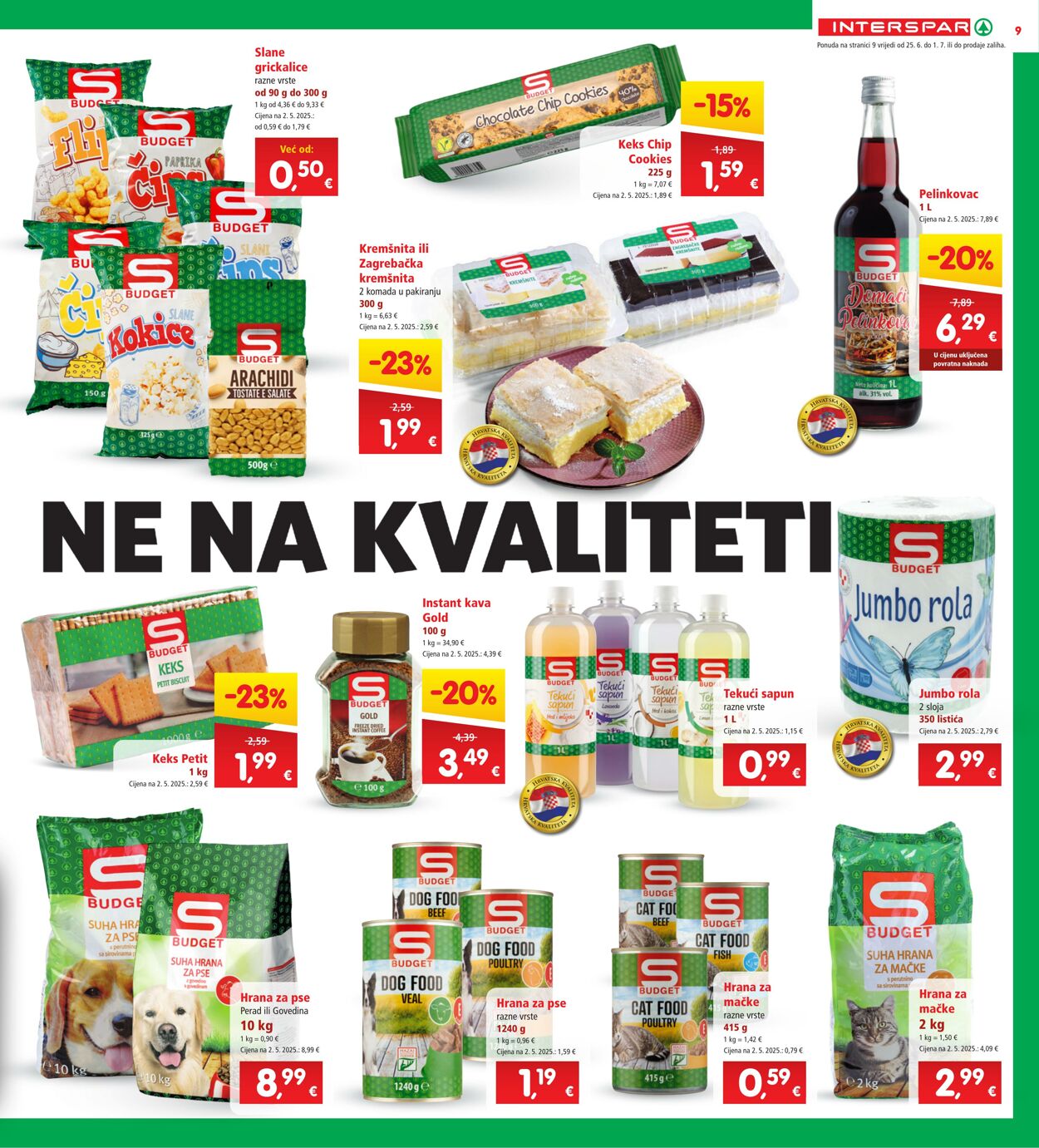 Katalog Spar 25.06.2025 - 01.07.2025