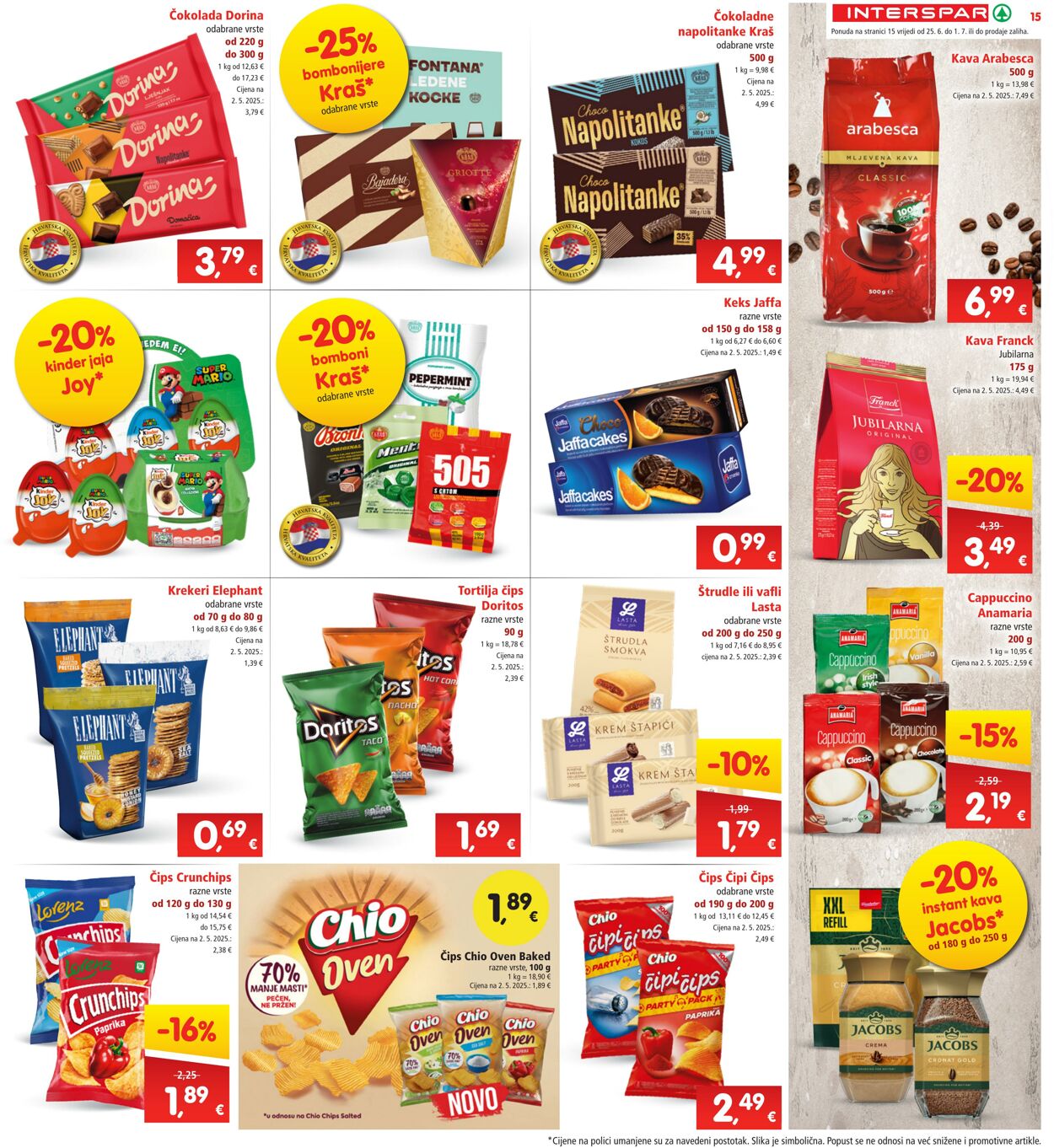 Katalog Spar 25.06.2025 - 01.07.2025