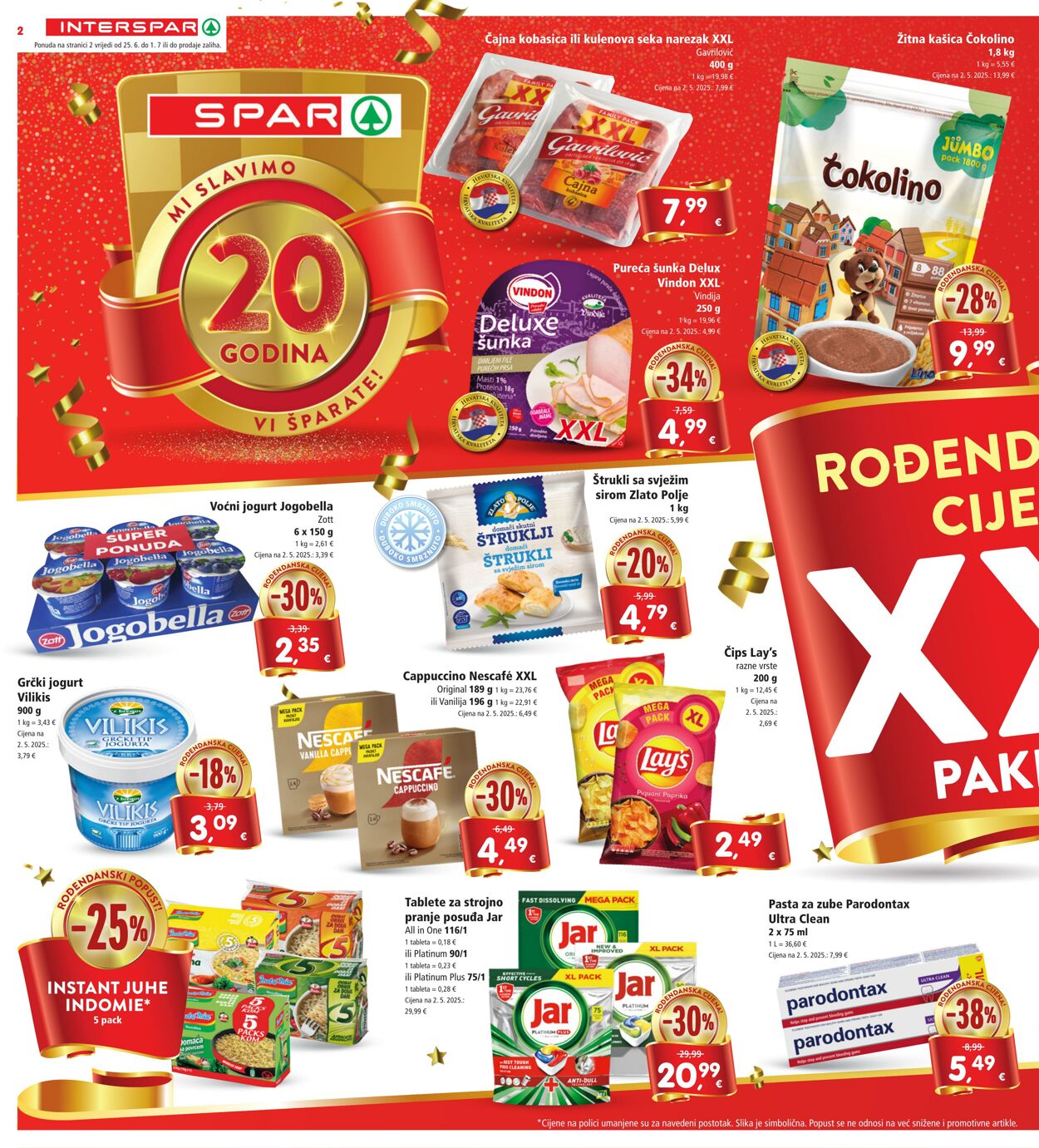 Katalog Spar 25.06.2025 - 01.07.2025