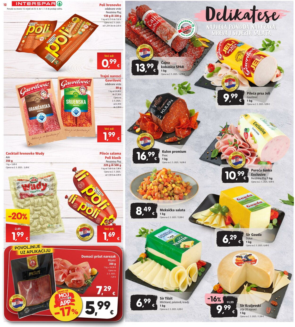 Katalog Spar 25.06.2025 - 01.07.2025