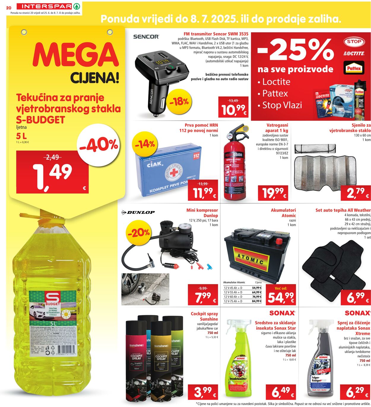 Katalog Spar 25.06.2025 - 01.07.2025