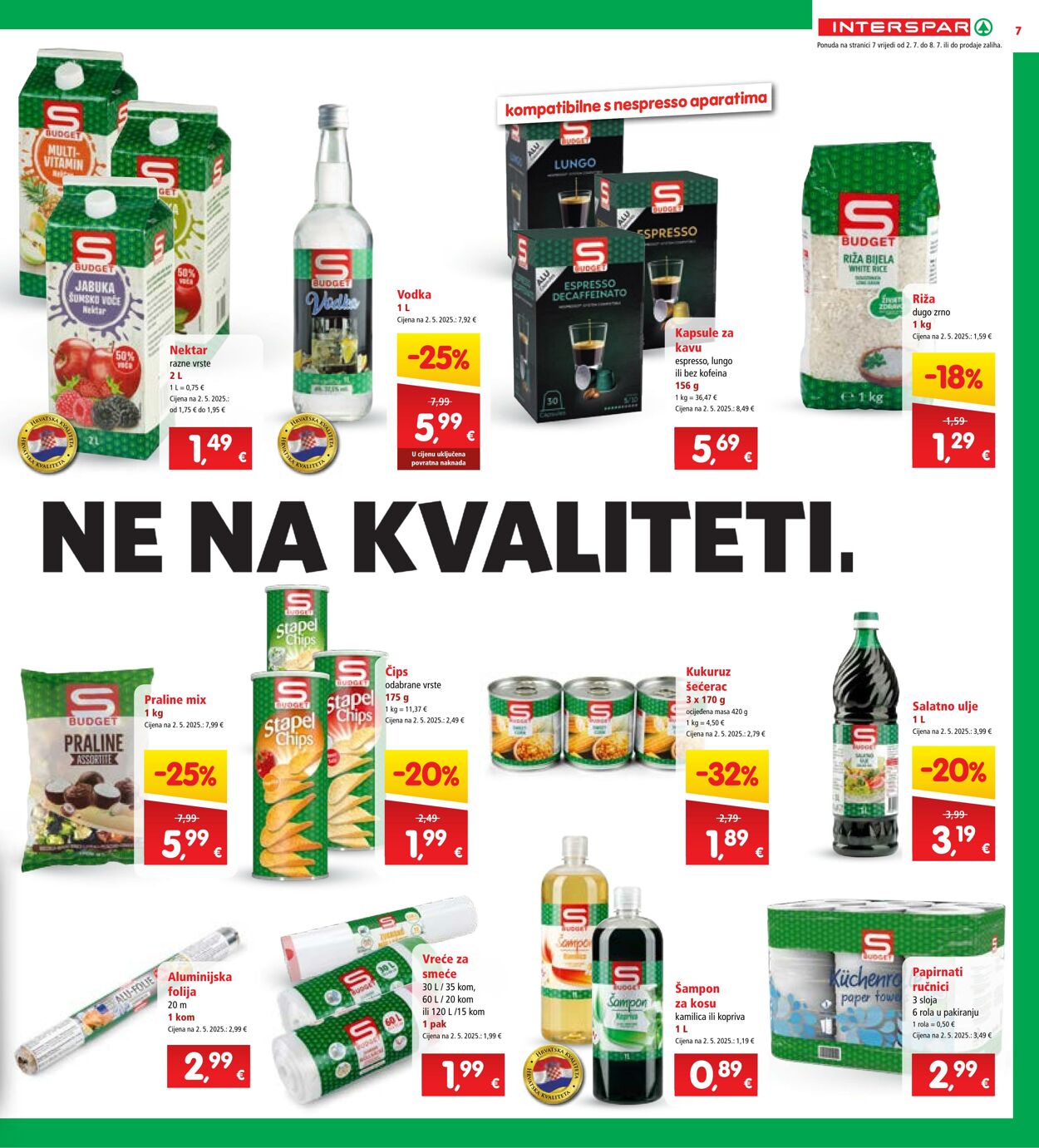 Katalog Spar 02.07.2025 - 08.07.2025