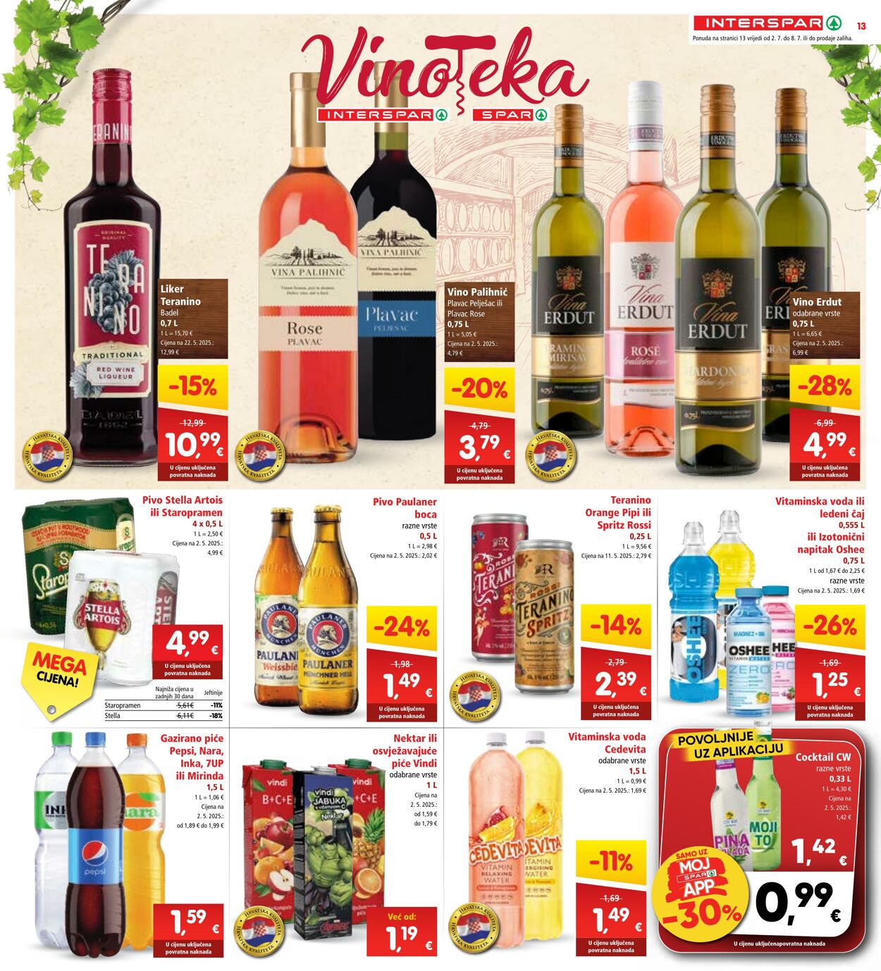 Katalog Spar 02.07.2025 - 08.07.2025