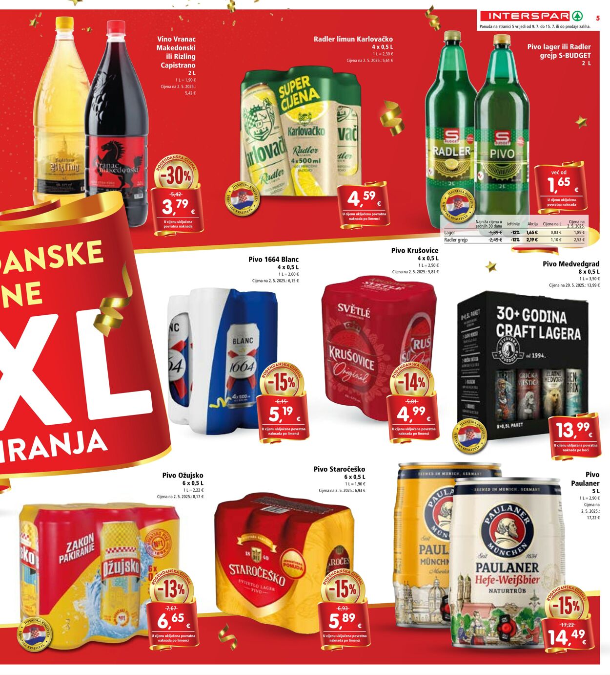 Katalog Spar 09.07.2025 - 15.07.2025