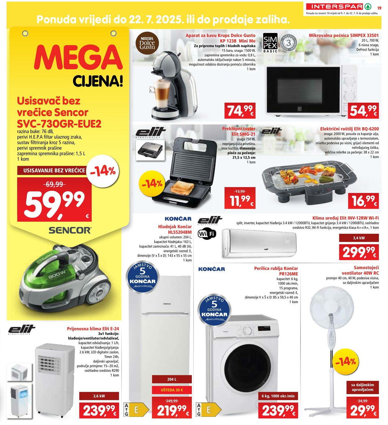 Katalog Spar 09.07.2025 - 15.07.2025