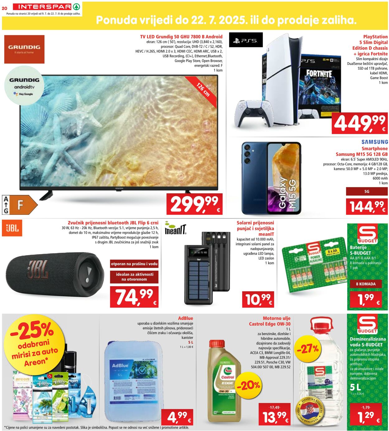 Katalog Spar 09.07.2025 - 15.07.2025