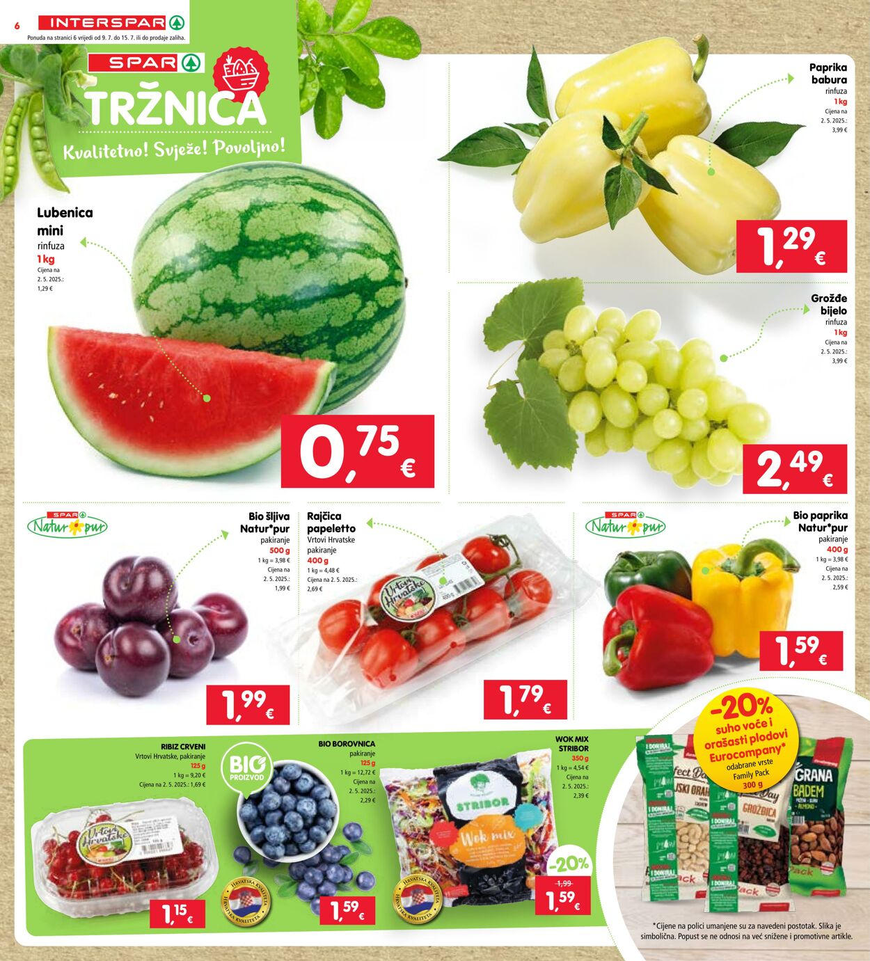 Katalog Spar 09.07.2025 - 15.07.2025