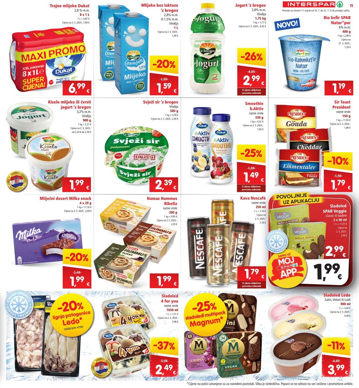 Katalog Spar 16.07.2025 - 22.07.2025