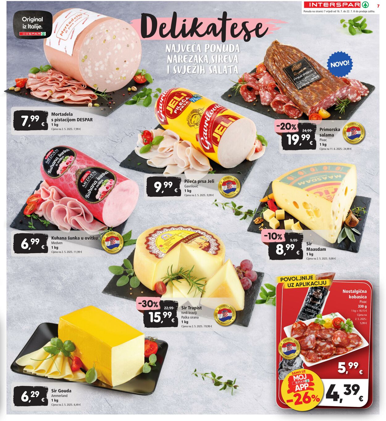Katalog Spar 16.07.2025 - 22.07.2025