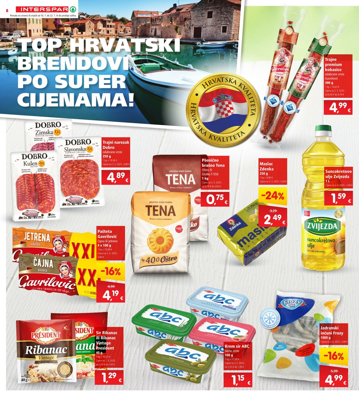 Katalog Spar 16.07.2025 - 22.07.2025