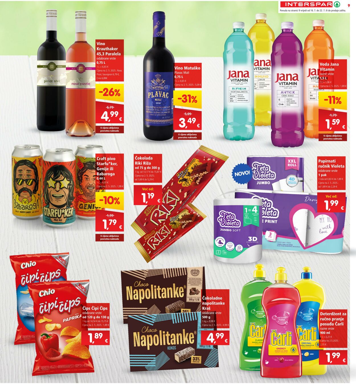 Katalog Spar 16.07.2025 - 22.07.2025