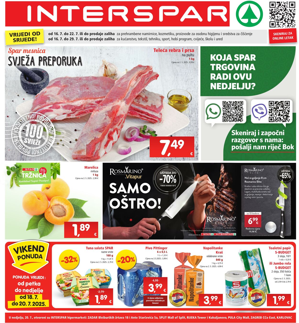 Katalog Spar 16.07.2025 - 22.07.2025