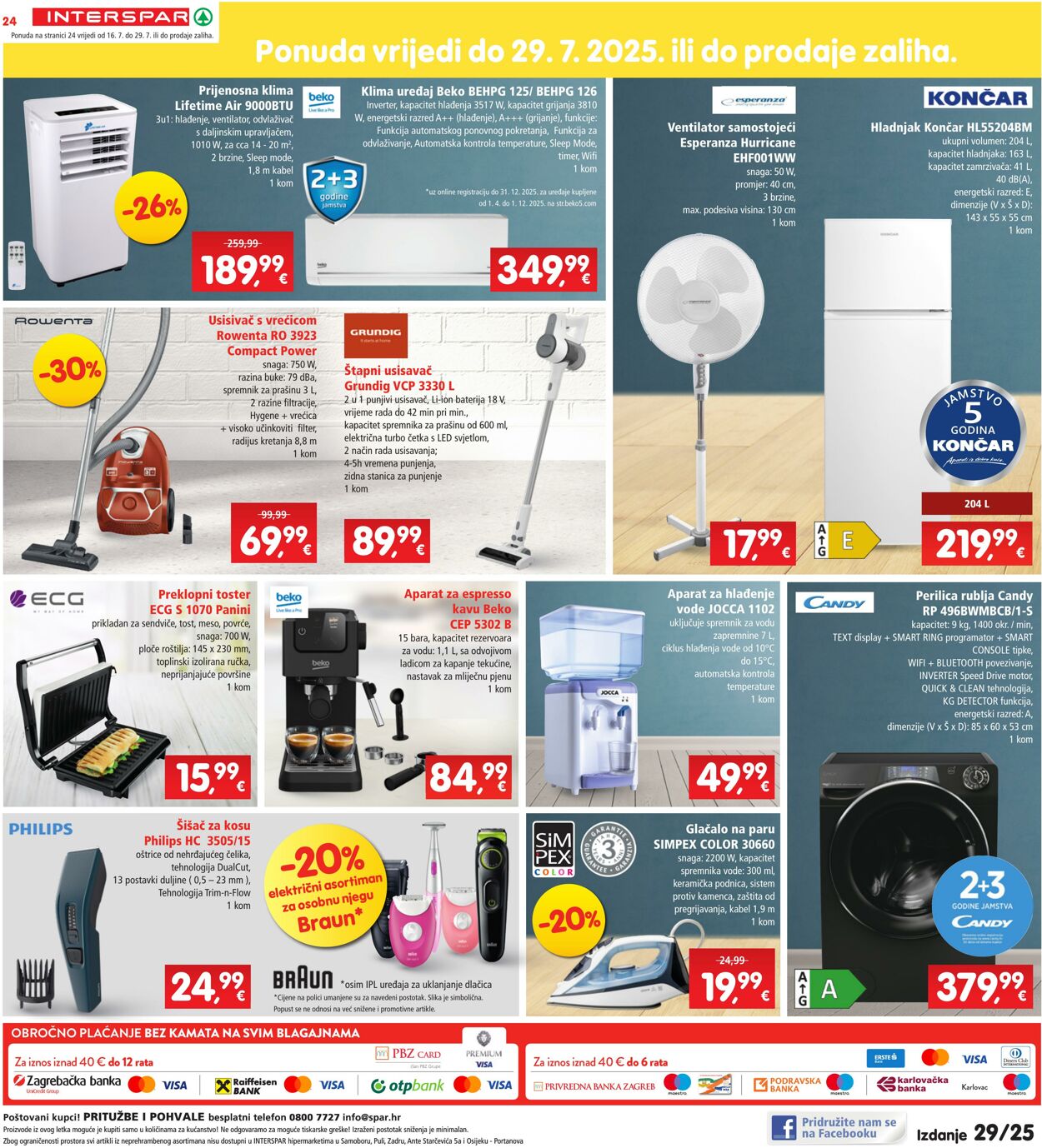 Katalog Spar 16.07.2025 - 22.07.2025