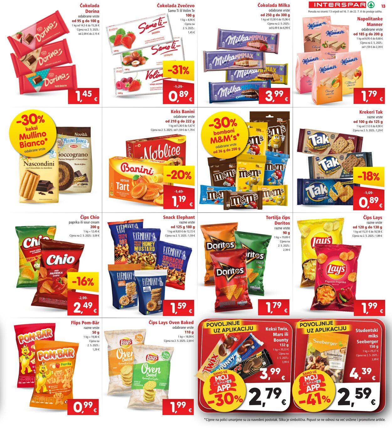 Katalog Spar 16.07.2025 - 22.07.2025