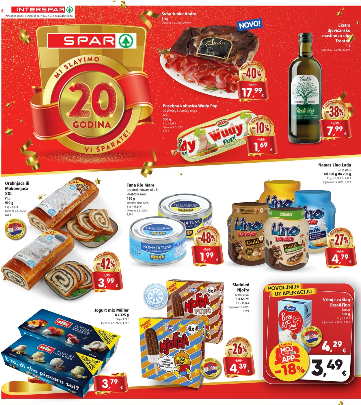 Katalog Spar 16.07.2025 - 22.07.2025