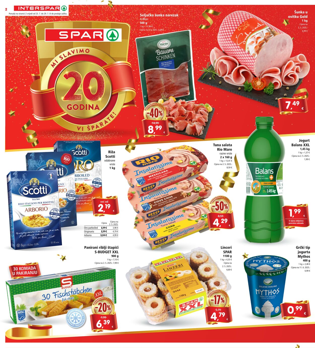 Katalog Spar 23.07.2025 - 29.07.2025