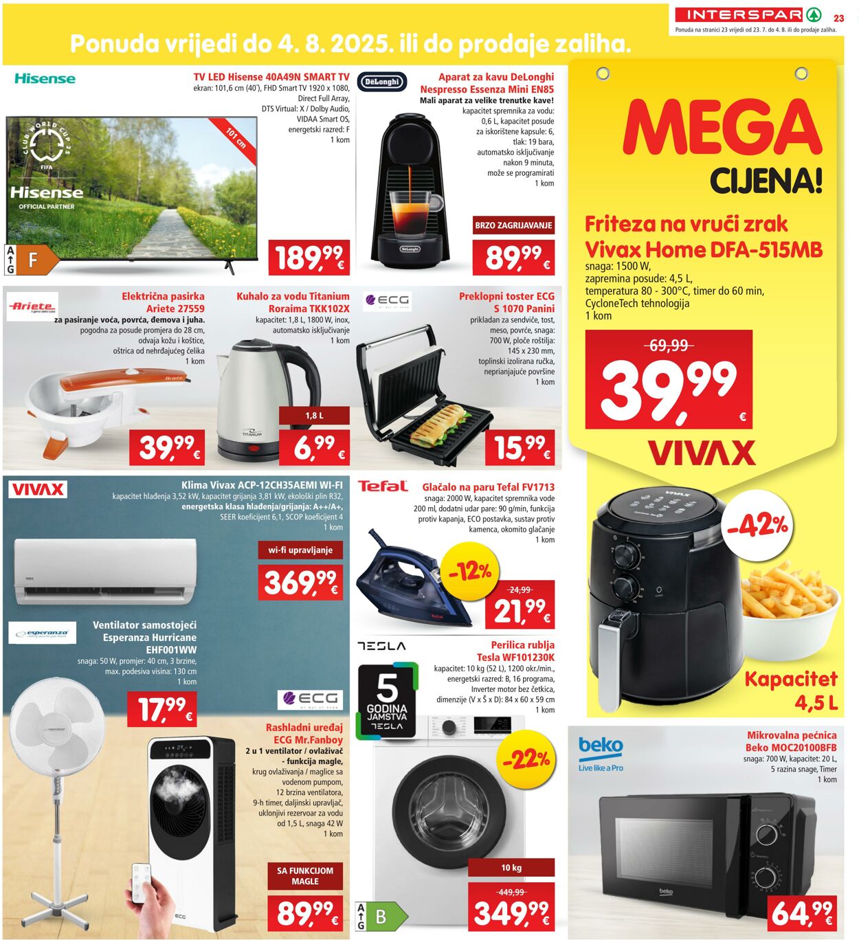 Katalog Spar 23.07.2025 - 29.07.2025