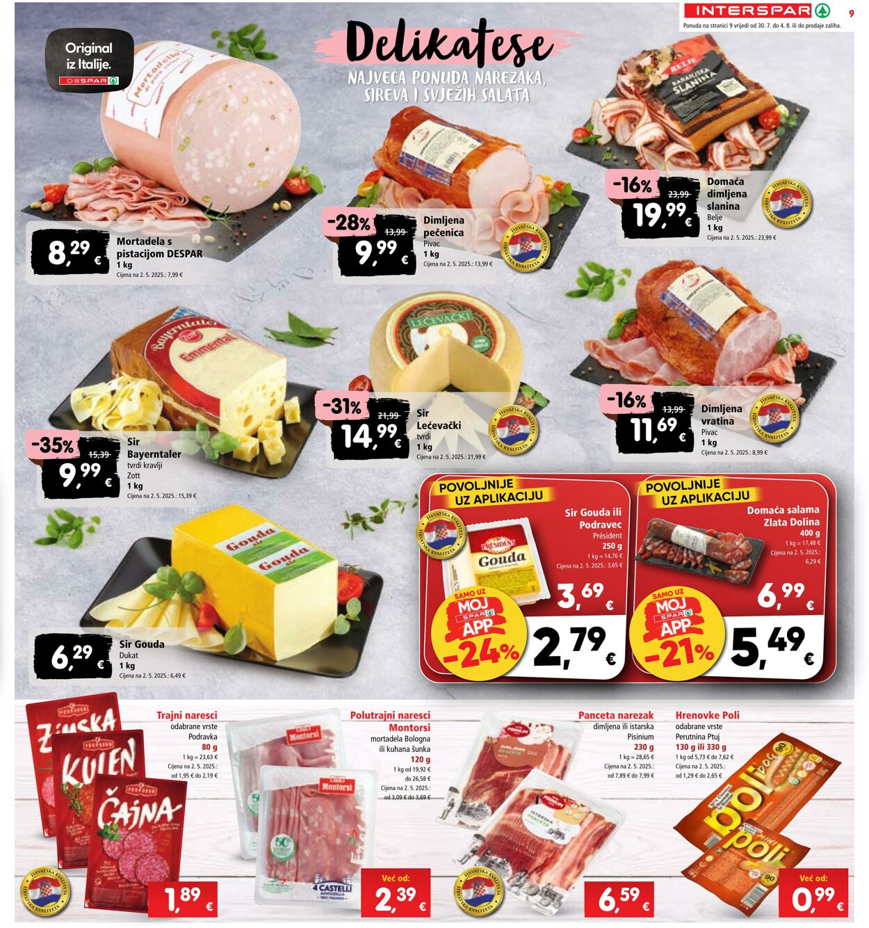Katalog Spar 30.07.2025 - 04.08.2025