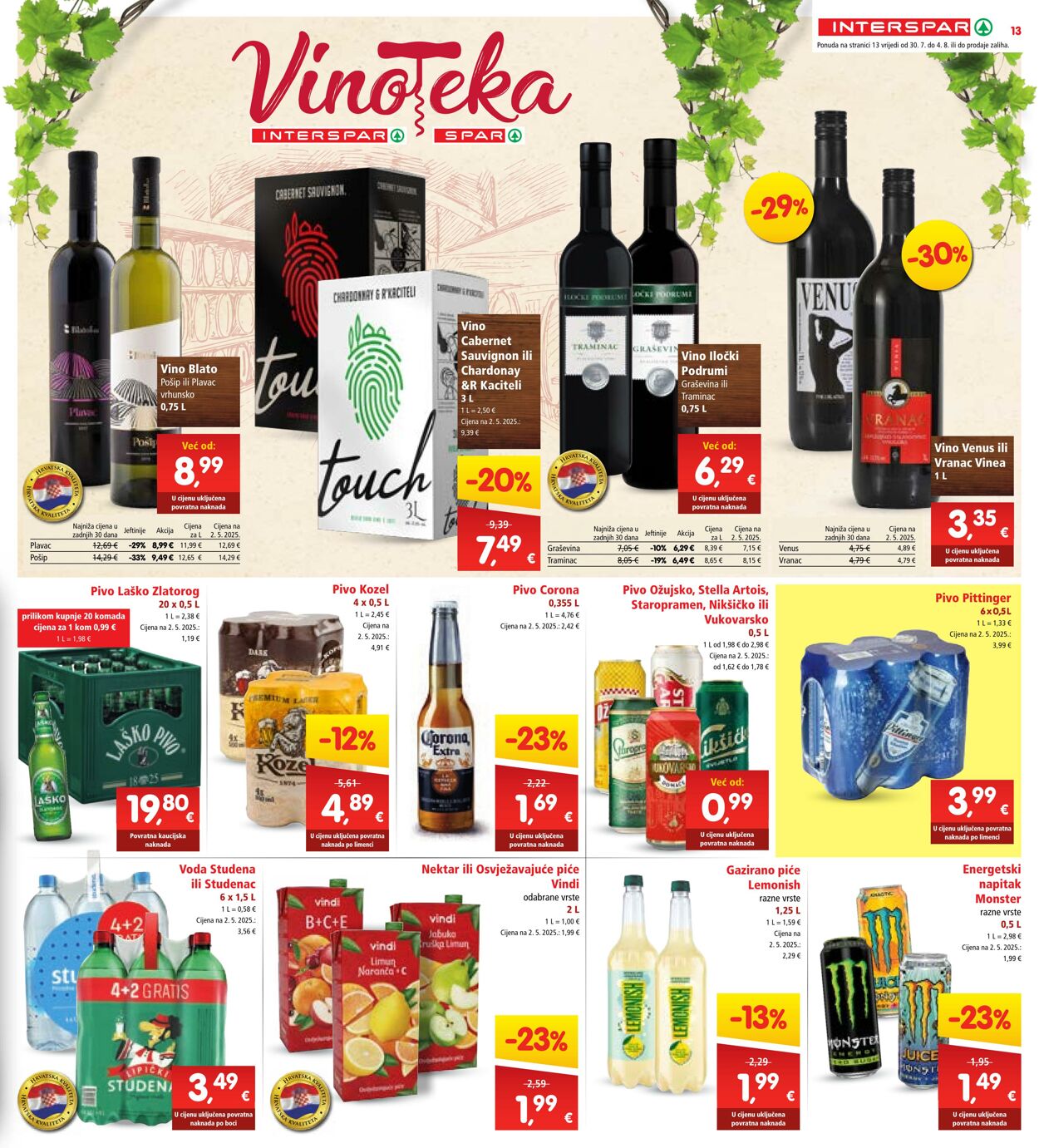 Katalog Spar 30.07.2025 - 04.08.2025