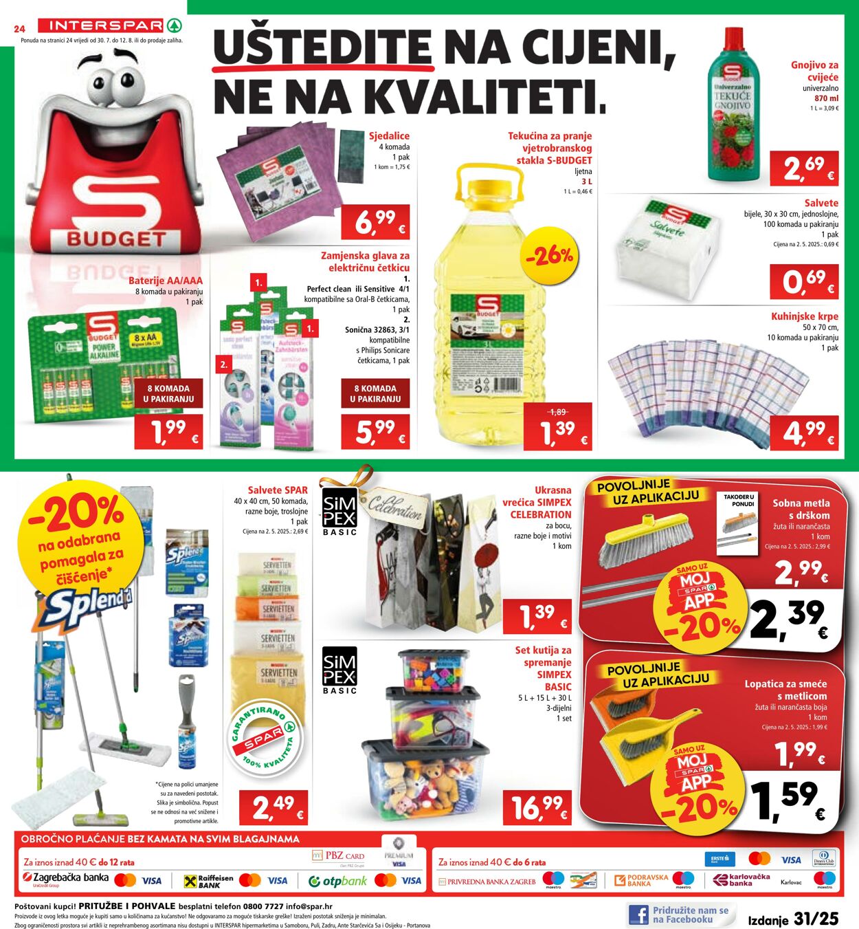 Katalog Spar 30.07.2025 - 04.08.2025