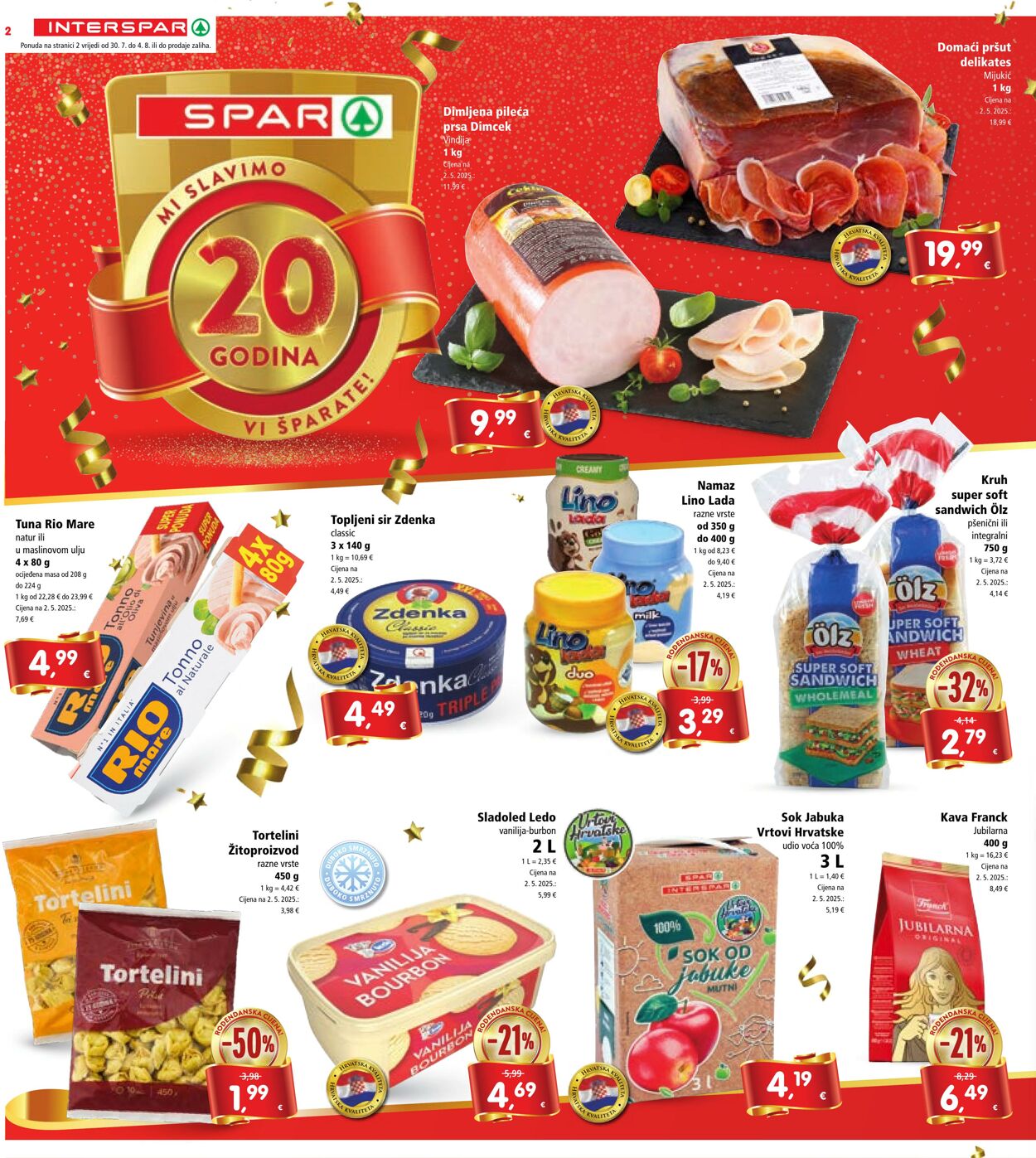 Katalog Spar 30.07.2025 - 04.08.2025